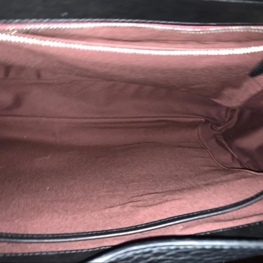 Classic Black Pebbled Leather Farragamo Weekender Duffel Bag - Men